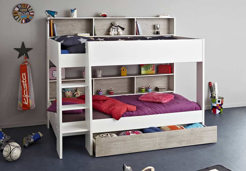 Kids Avenue Tam 3 Bunk Bed The, 3 Child Bunk Bed