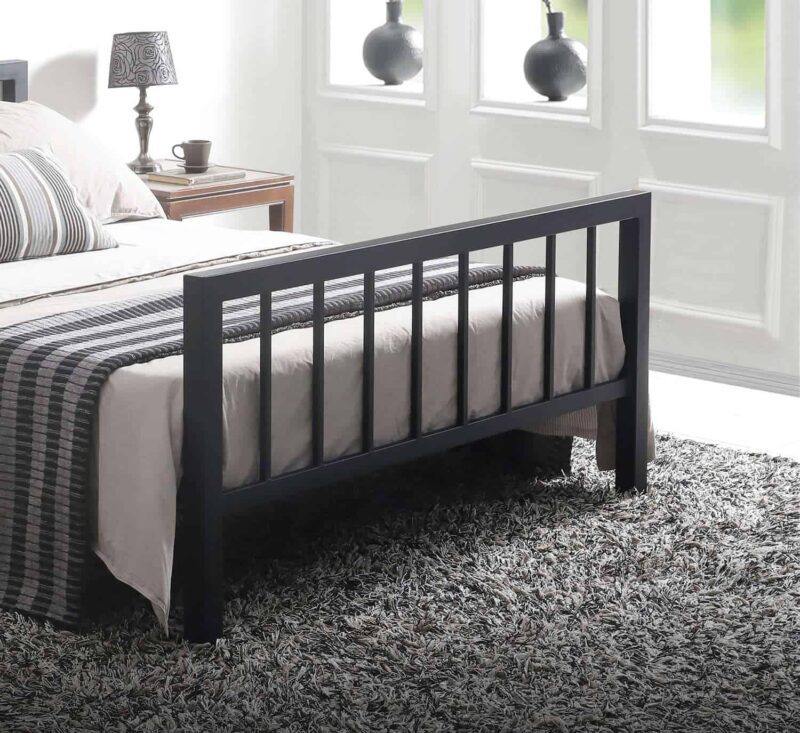 Time Living Metro Black Metal Bed Frame The Home and Office Stores