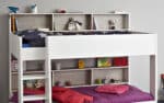 Parisot Tam Tam 3 Bunk Bed White Grey The Home and Office Stores