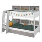Parisot Tam Tam 3 Bunk Bed White Grey The Home and Office Stores