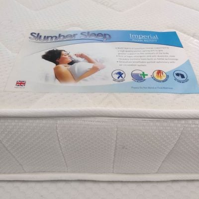 Slumber Sleep Imperial Pocket Sprung and Memory Foam Mattress The Home and Office Stores