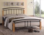 Time Living Tetras Black Metal Bed Frame The Home and Office Stores 12