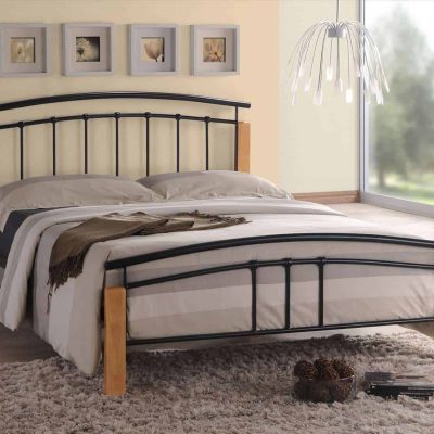 Time Living Tetras White Metal Bed Frame The Home and Office Stores 7