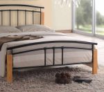 Time Living Tetras Black Metal Bed Frame The Home and Office Stores 5