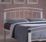 Time Living Tetras White Metal Bed Frame The Home and Office Stores 4