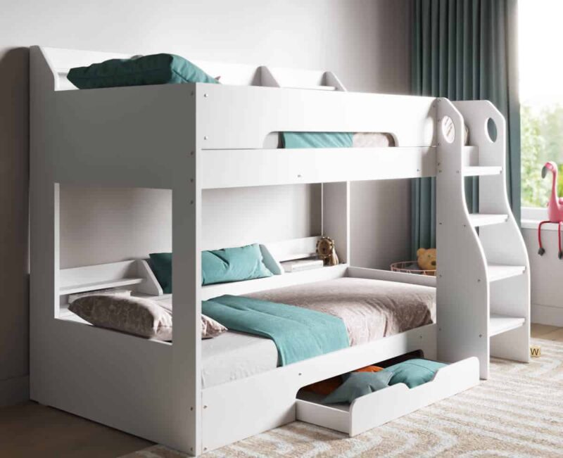 Flair Furnishings Flick Bunk Bed White The Home and Office Stores