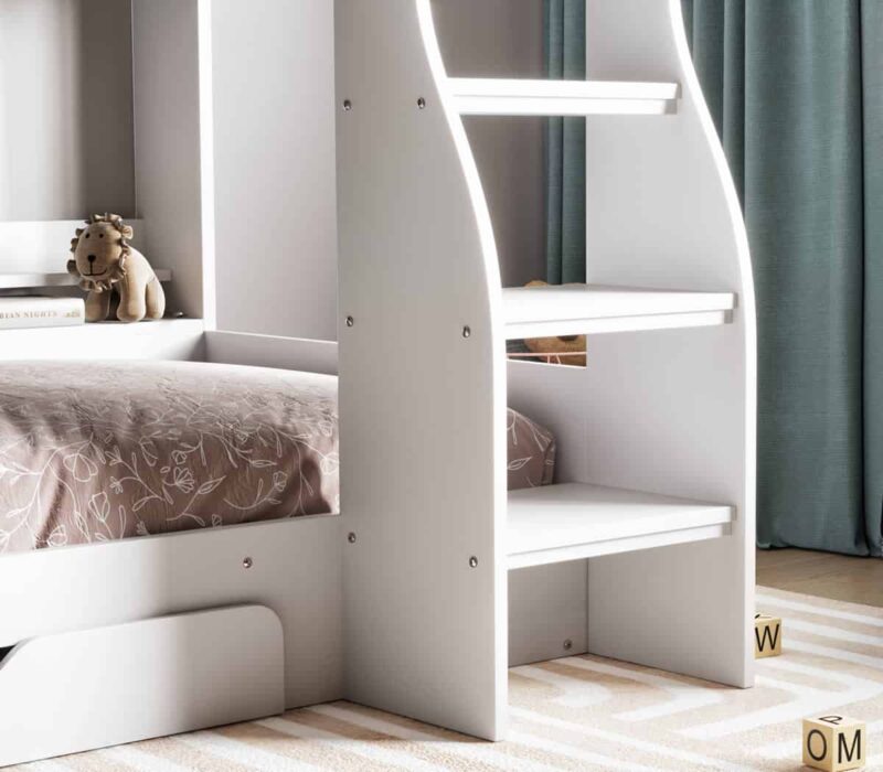 Flair Furnishings Flick Bunk Bed White The Home and Office Stores