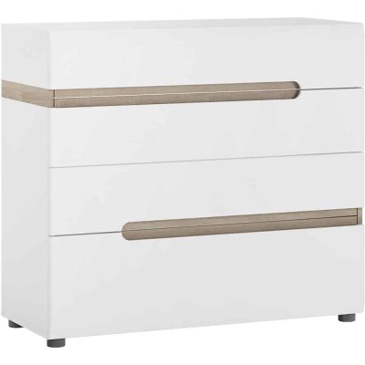 Furniture To Go Chelsea 4 Drawer Chest The Home and Office Stores