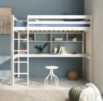 Hit 10 High Sleeper Bed with Long Desk The Home and Office Stores