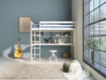 Hit 10 High Sleeper Bed with Long Desk The Home and Office Stores