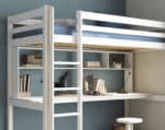 Hit 10 High Sleeper Bed with Long Desk The Home and Office Stores