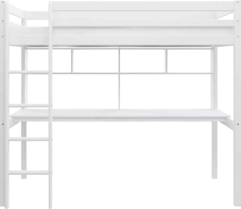 Hit 10 High Sleeper Bed with Long Desk The Home and Office Stores