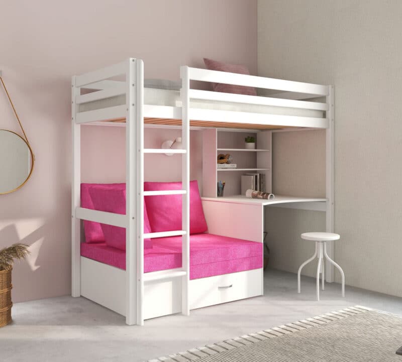 Thuka Hit 7 high sleeper bed