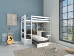 Hit 8 High Sleeper Bed with Black Chair Bed The Home and Office Stores
