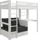 Hit 8 High Sleeper Bed with Black Chair Bed The Home and Office Stores
