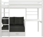 Hit 8 High Sleeper Bed with Black Chair Bed The Home and Office Stores