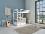Hit 9 High Sleeper Bed with Grey Chair Bed The Home and Office Stores