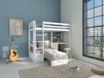 Hit 9 High Sleeper Bed with Grey Chair Bed The Home and Office Stores