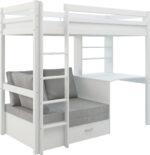 Hit 9 High Sleeper Bed with Grey Chair Bed The Home and Office Stores