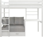 Hit 9 High Sleeper Bed with Grey Chair Bed The Home and Office Stores