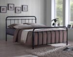 Time Living Miami Black Metal Bed Frame The Home and Office Stores