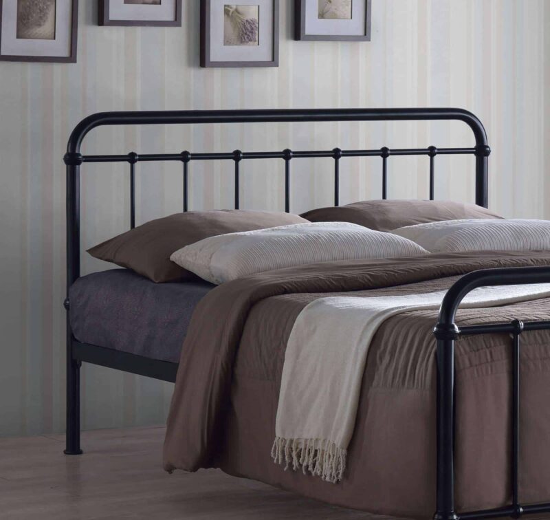 Time Living Miami Black Metal Bed Frame The Home and Office Stores