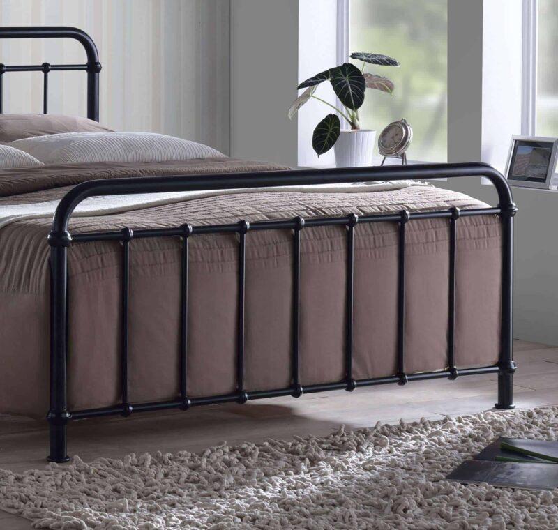 Time Living Miami Black Metal Bed Frame The Home and Office Stores