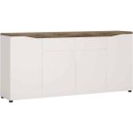 Furniture To Go Toledo 4 Door 2 Drawer Sideboard The Home and Office Stores 3