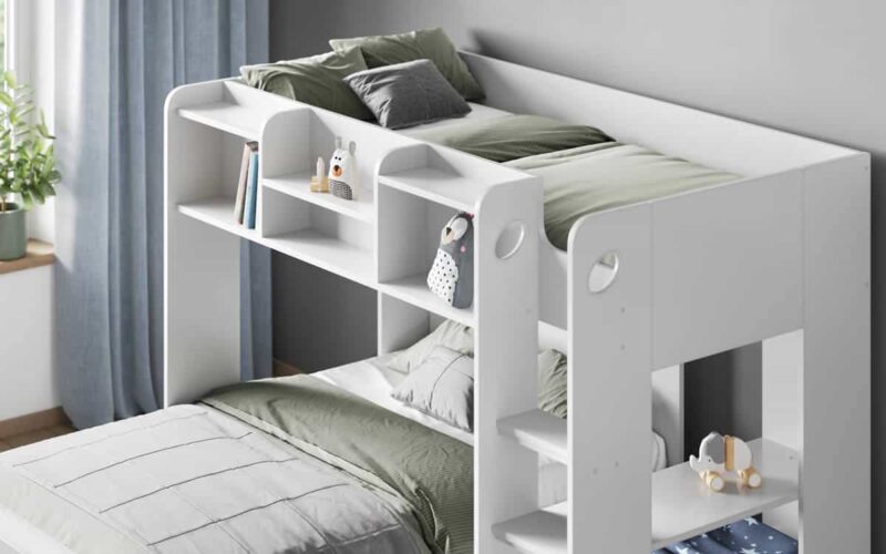 Flair Furnishings Wizard L Shaped Triple Bunk Bed The Home and Office Stores