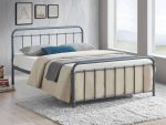 Time Living Miami Grey Metal Bed Frame The Home and Office Stores 4