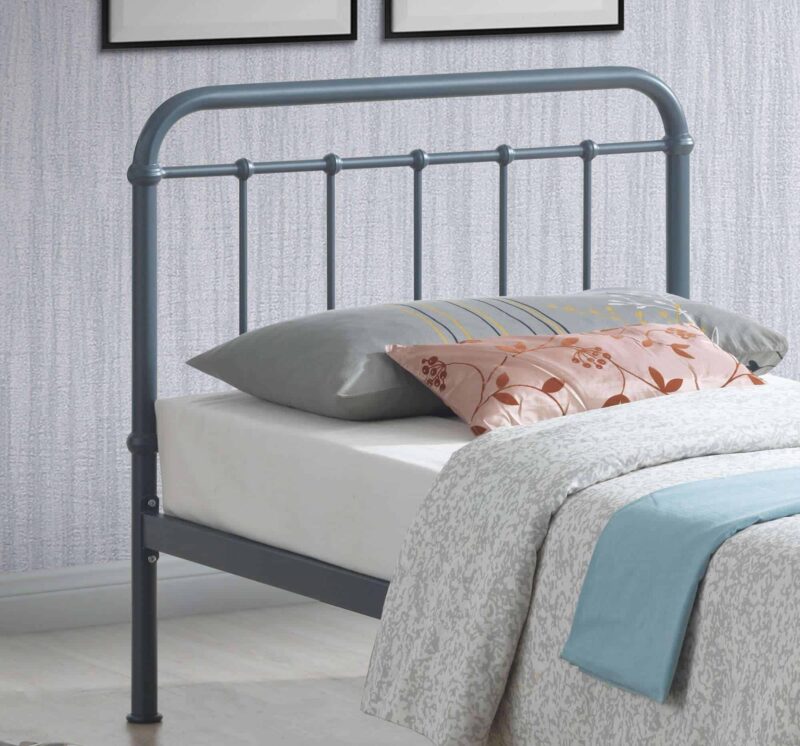 Time Living Miami Grey Metal Bed Frame The Home and Office Stores