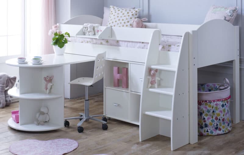 Kids Avenue Eli C Mid Sleeper Bed The Home and Office Stores