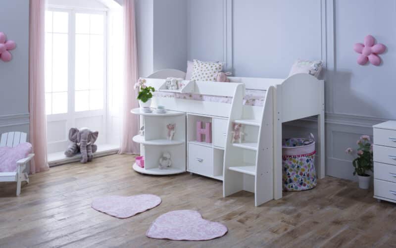 Kids Avenue Eli C Mid Sleeper Bed The Home and Office Stores