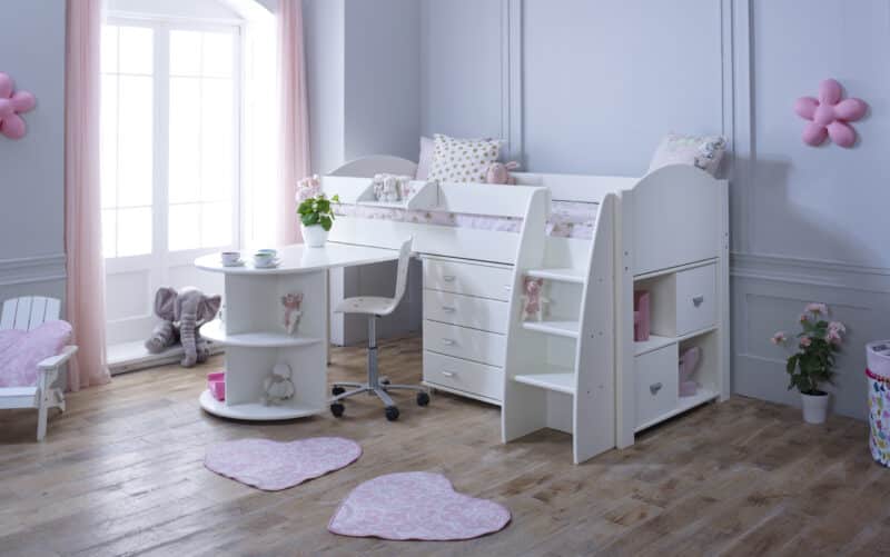 Kids Avenue Eli E Mid Sleeper Bed The Home and Office Stores