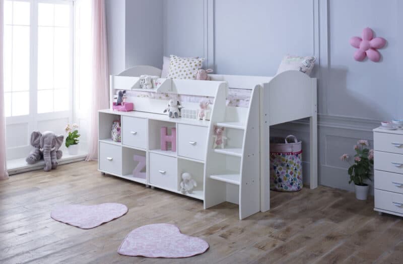 Kids Avenue Eli F Mid Sleeper Bed The Home and Office Stores