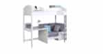 Kids Avenue Noah B High Sleeper Bed With Silver Cushions The Home and Office Stores