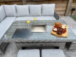 Signature Weave Edwina Special Grey Weave Corner Sofa Set The Home and Office Stores