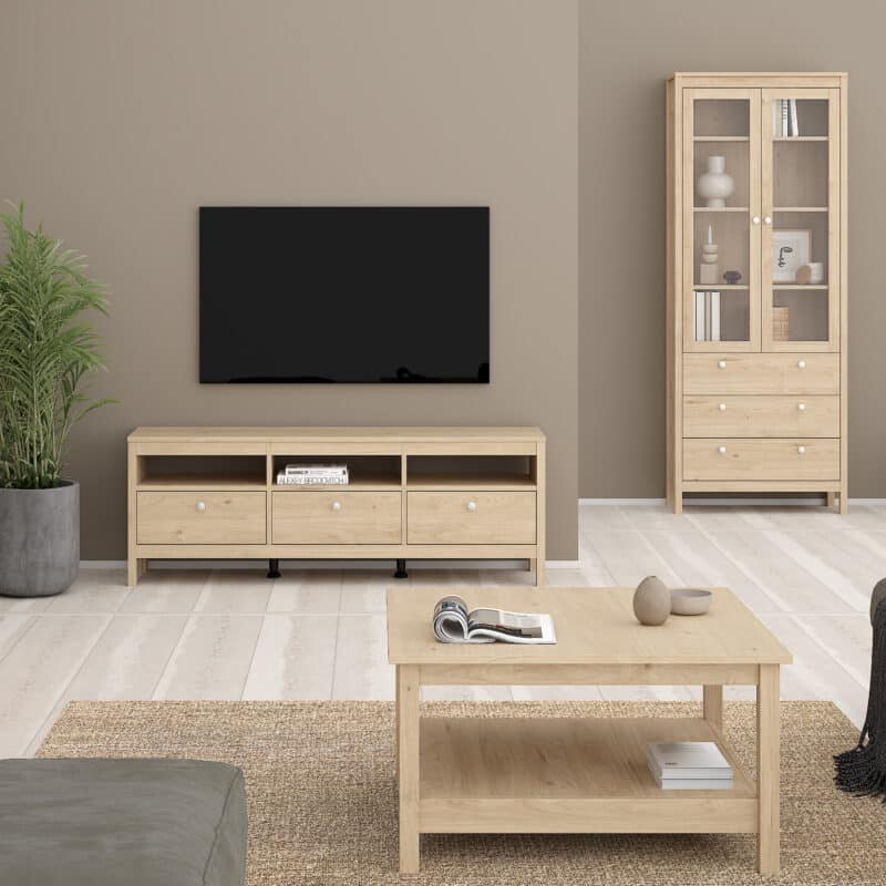 Furniture To Go Madrid Coffee Table Oak The Home and Office Stores