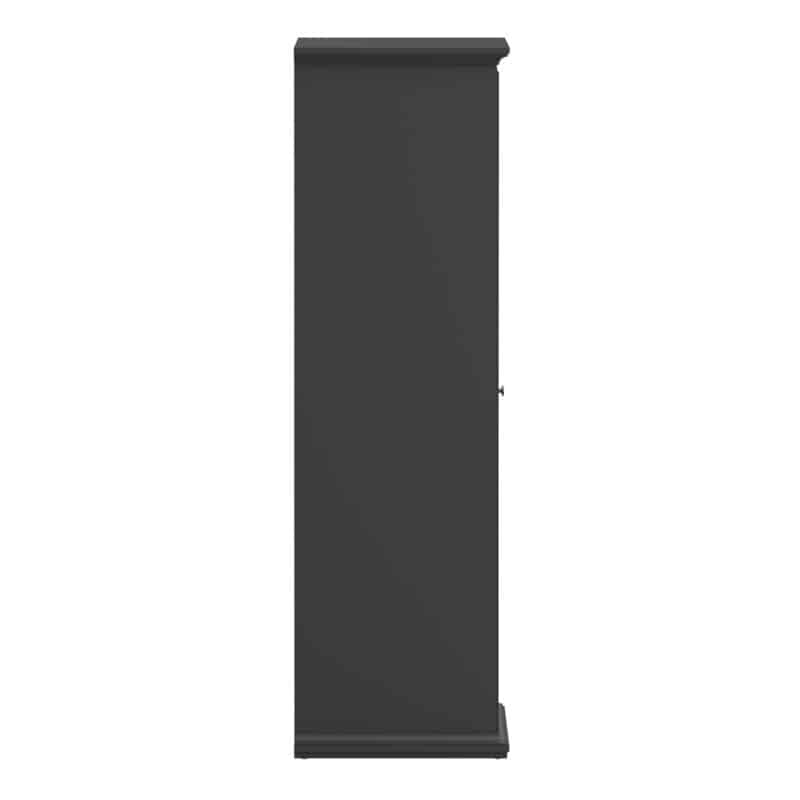 Furniture To Go Paris 2 Door Wardrobe Matt Grey The Home and Office Stores
