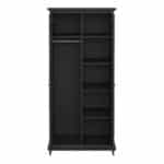 Furniture To Go Paris 2 Door Wardrobe Matt Grey The Home and Office Stores