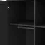Furniture To Go Paris 2 Door Wardrobe Matt Grey The Home and Office Stores
