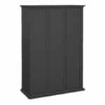 furniture to go paris 3 door wardrobe matt grey