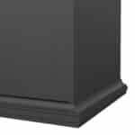 Furniture To Go Paris 4 Door Wardrobe 2 Drawers Matt Grey The Home and Office Stores