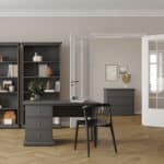 Furniture To Go Paris Chest Of 4 Drawers Matt Grey The Home and Office Stores