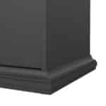 Furniture To Go Paris Chest Of 4 Drawers Matt Grey The Home and Office Stores