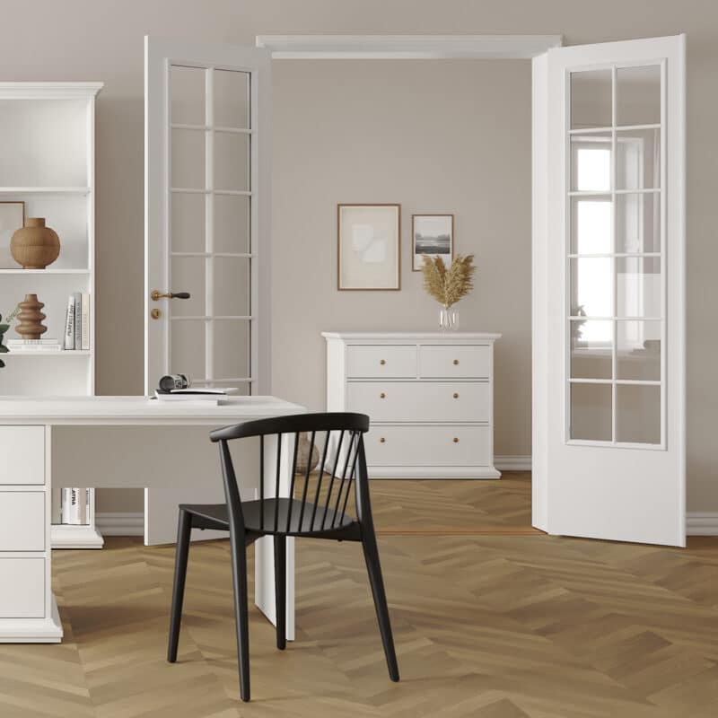 Furniture To Go Paris Chest Of 4 Drawers White The Home and Office Stores