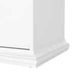 Furniture To Go Paris Chest Of 4 Drawers White The Home and Office Stores