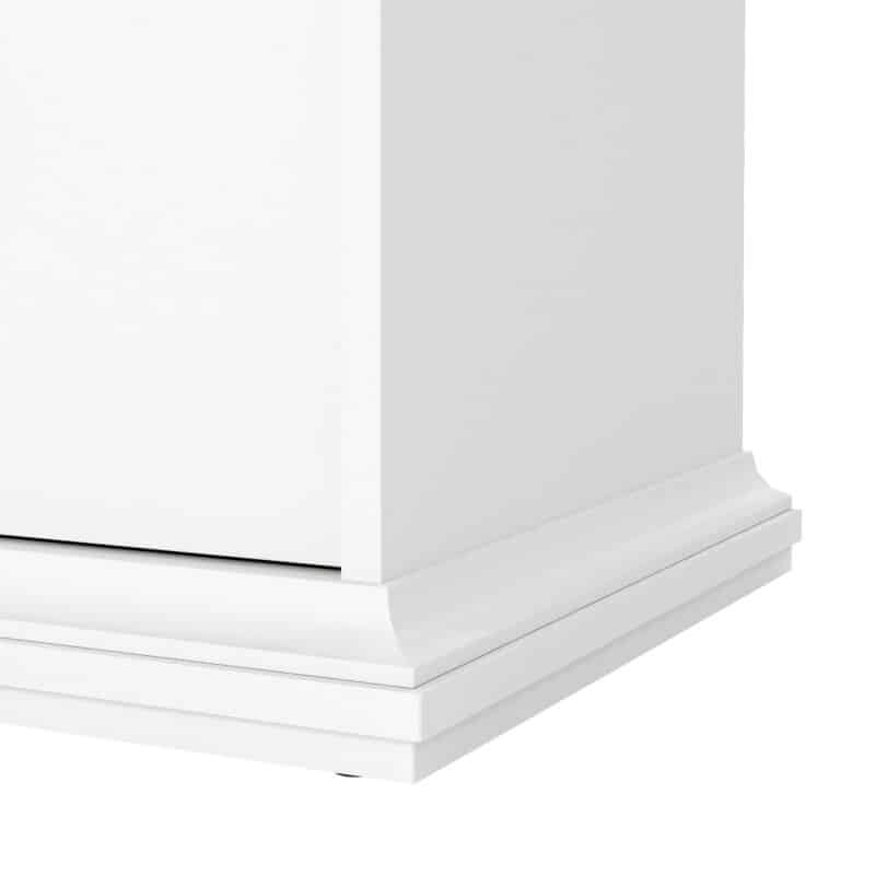Furniture To Go Paris Chest Of 4 Drawers White The Home and Office Stores