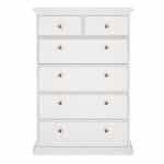 Furniture To Go Paris Chest Of 6 Drawers White The Home and Office Stores
