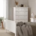 Furniture To Go Paris Chest Of 6 Drawers White The Home and Office Stores